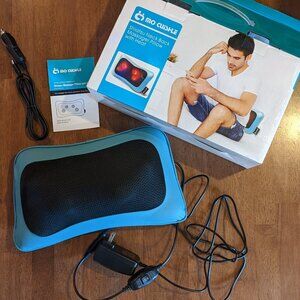 Mo Cuishle Brand Shiatsu Neck/Back Massager Pillow w/Heat